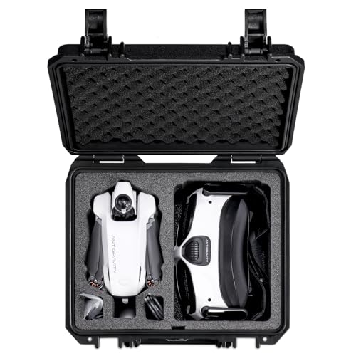 Waterproof Hard Case for Antigravity A1 – Professional IP67 Shockproof Drone Carrying Box with Automatic Pressure Valve & Odor-Free Foam for Travel & Accessories (Case Only) - color: ForAntigravity A1(Preview Edition)