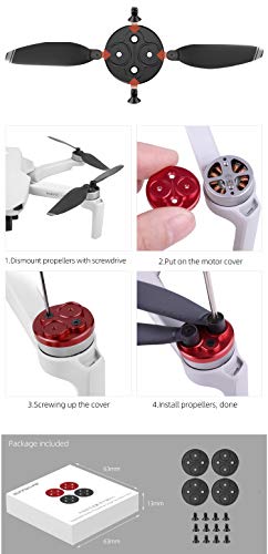 BTG Upgrade Motor Cover Cap for DJI Mini 2 SE/Mini 2/Mini 4K/Mini SE/Mini Drone Accessories Motor Protector