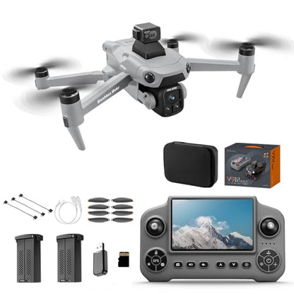 V918 GPS Drone with 8K Camera for Adults, RC Drones with 5 inch HD Screen