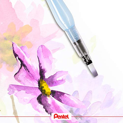Pentel Arts Aquash Water Brush, Small Brush, Fine Point Tip, 1 Pack (FRHFBP) - style: Fine