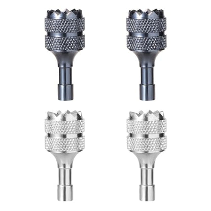 4pcs Mini Joystick Replacement Compatible with DJI Mini 3 Pro - color: Blue,silver