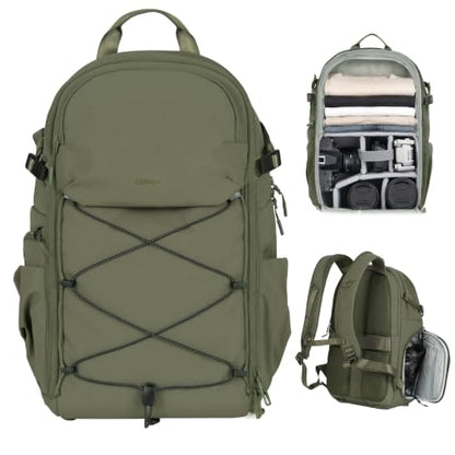 TARION Urban Camera Backpack for Photographers 21L ROVE FX21 Green - color: Green