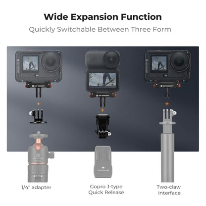 K&F CONCEPT 1 Pack Magnetic Adapter Mount for DJI Osmo Nano/Osmo Action 6 - size: 1Pack