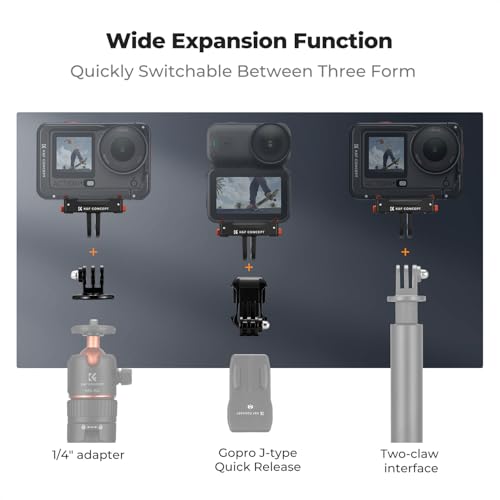 K&F CONCEPT 1 Pack Magnetic Adapter Mount for DJI Osmo Nano/Osmo Action 6 - size: 1Pack