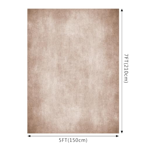 Beige Photo Backdrop Studio Abstract Texture Photography Background 5x7ft - color: Beige, size: 5x7ft