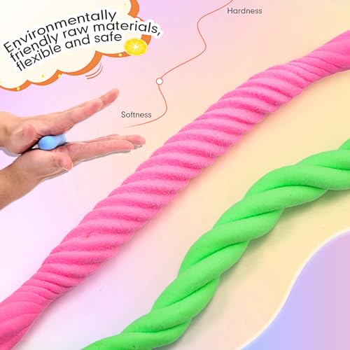 Poen 600 Pcs Air Dry Clay for Kids, 24 Colors Modeling Clay Tool Set