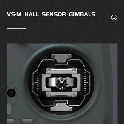 Jumper T15 2.4GHz VS-M Hall Sensor Gimbals 3.5" HD Touch Color Screen ELRS EdgeTX ExpressLRS Radio Controller - color: Blue