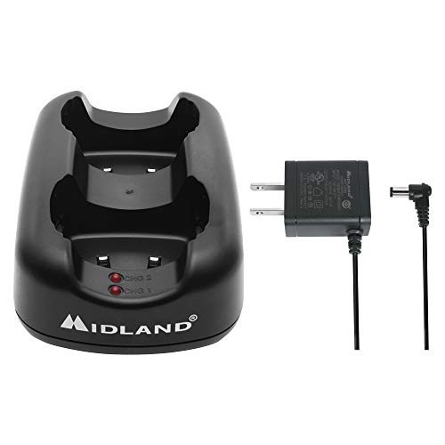 Midland - AVP21 Dual Desktop Charger for LXT Series Two-Way Radios - size: AVP21