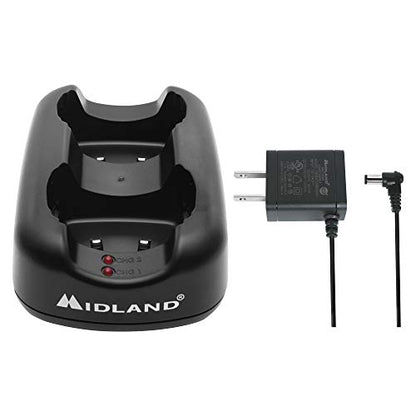 Midland - AVP21 Dual Desktop Charger for LXT Series Two-Way Radios - size: AVP21