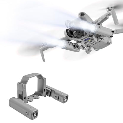 STARTRC PHOTO LED Night Flight Aassist Light for DJI Mini 4 Pro Accessories,Searchlight Night Flight/Emergency Flashers/Flight Light Headlight for DJI Mini 4 Pro