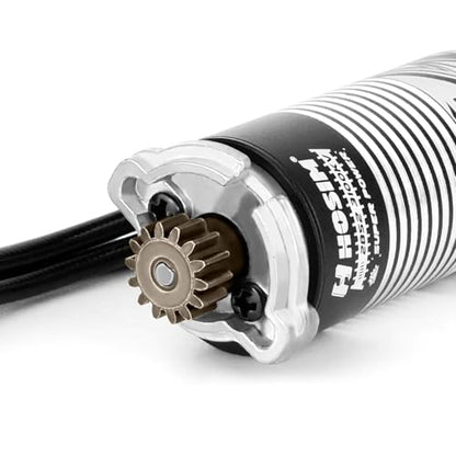 Hosim Upgraded 2852 3100KV Brushless Motor for Hosim X07W X07 X08 X15W 1/10 RC Cars High Speed Remote Control Car, Compatible with Most of 1:10 Scale RC Truck Waterproof Motor Replacement Parts