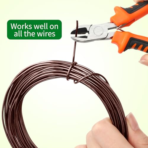 Mudder 5 Roll Bonsai Training Wire Aluminum 1/1.5/2/2.5/3mm Brown - color: Brown, size: 1/1.5/2/2.5/3mm