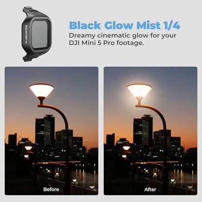 Freewell Glow Mist 1/4 Filter for DJI Mini 5 Pro - style: Glow Mist