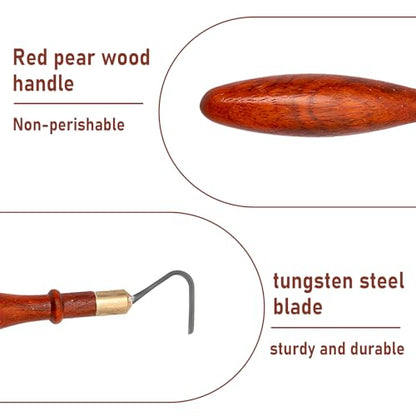Pottery Trimming Tool, L-Shape Tungsten Clay Sculpting Tools