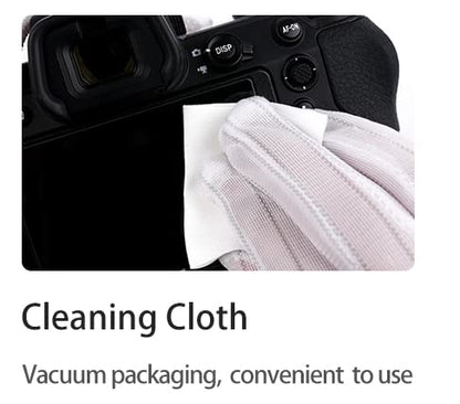 Kase 50 Pack Optical Microfiber Lens Cleaning Cloth Individually Vacuum Sealed 10cm x 10cm