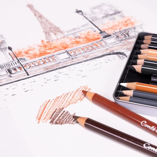 Conté à Paris The Sketch Set with Assorted Sketching Pencils - style: Professional