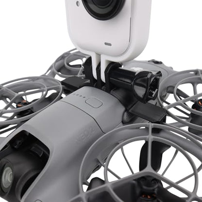 Top Mount Expansion Bracket Compatible with DJI NEO2 for Go Ultra Action Cameras Accessory