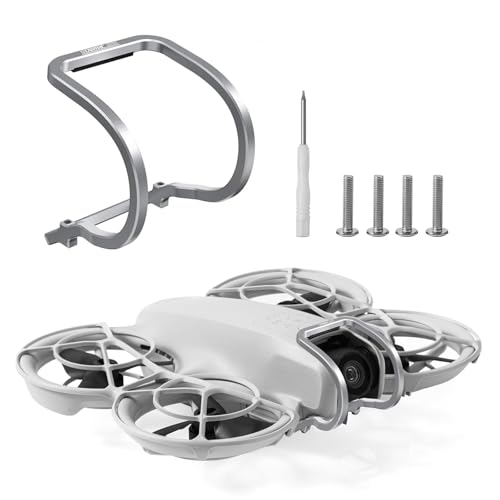 YDW Gimbal Bumper Guard for DJI Neo Drone,Aluminum Alloy Anti-Crash Lens Protection Accessories for DJI Neo Drone