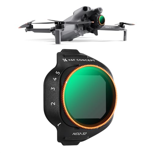K&F CONCEPT Variable ND Filter Compatible with DJI Mini 5 Pro - style: ND2-32