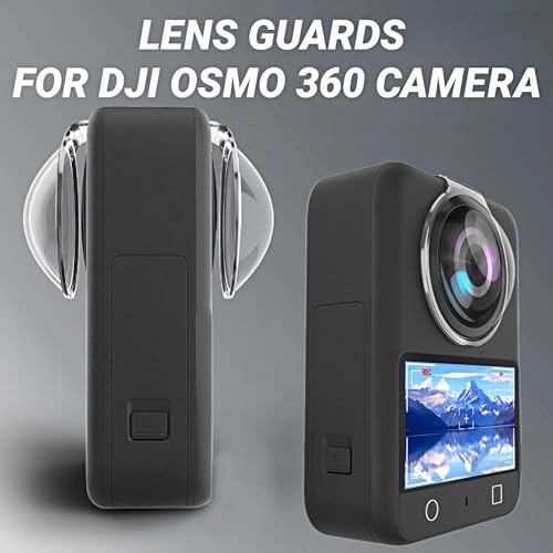 Lens Guards for DJI Osmo 360 Camera, Lens Protector Cover for DJI Osmo 360 Standard Combo Accessorie