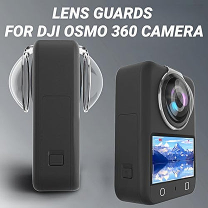 Lens Guards for DJI Osmo 360 Camera, Lens Protector Cover for DJI Osmo 360 Standard Combo Accessorie