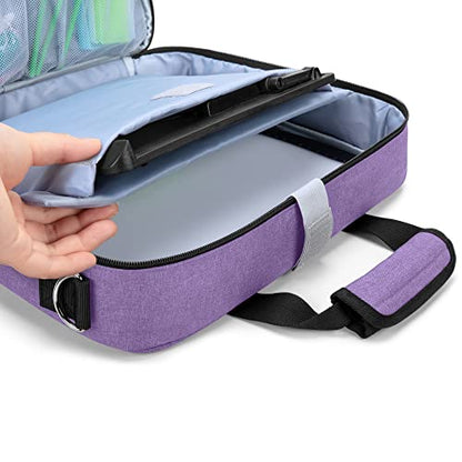 LUXJA Carrying Bag for A4 Light Pad and Diamond Painting Tools, Purple - color: Purple