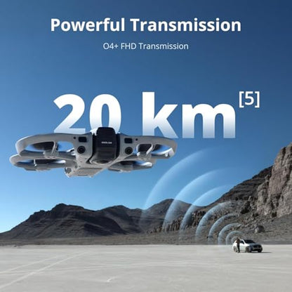 DJI Avata 360 FPV Drone Bundle: 4 Intelligent Flight Batteries, Goggles N3 & RC Motion 3 Controller | 4K 360° Immersive Flight, Easy ACRO, 128GB SD Card & Sling Bag