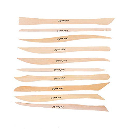 Mont Marte Polymer Clay Tools Pottery Tools Clay Sculpting Tools for Sculpting 10 pces, 3 Pack