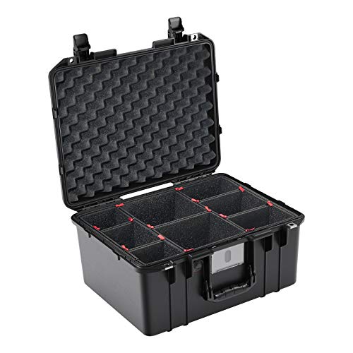 Pelican Air 1557 Case With Trekpack Dividers - Black - color: Multi, size: With TrekPak Dividers