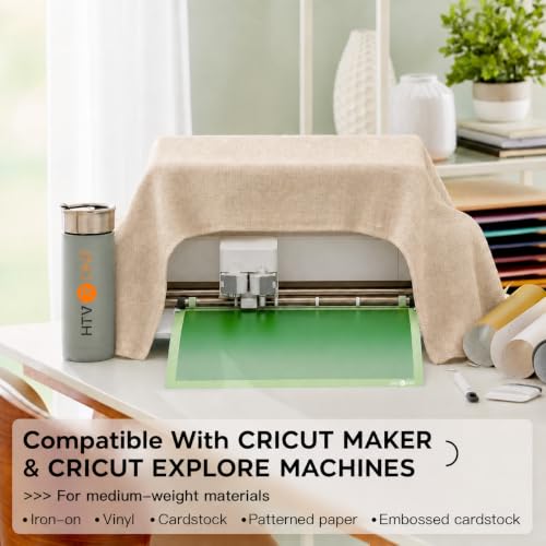 HTVRONT Standard Stickness Cutting Mat 12x12, 6 Pack, for Crafting - color: Green, size: 12*12 in