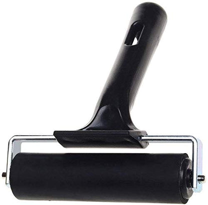 4-Inch Rubber Brayer Roller for Printmaking, Great for Gluing Application Also. (Original Version) - size: 1PCS