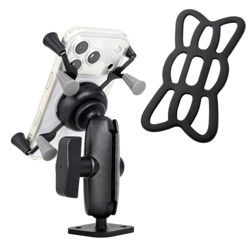 Strg Phone Mount with 1" Ball Diamond Base and Marine-Grade Aluminum Arm - size: Diamond Base