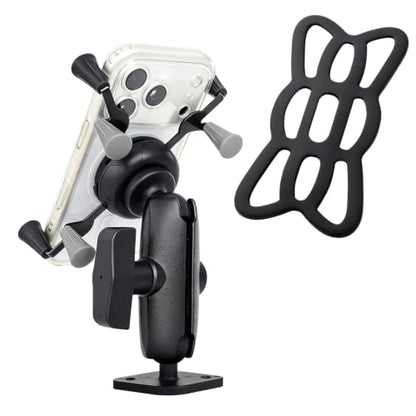 Strg Phone Mount with 1" Ball Diamond Base and Marine-Grade Aluminum Arm - size: Diamond Base