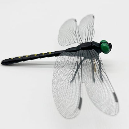10 Pcs Black Dragon Fly Clips, Visual Predator Deterrent Fake Dragonfly - color: 10 Pcs Black