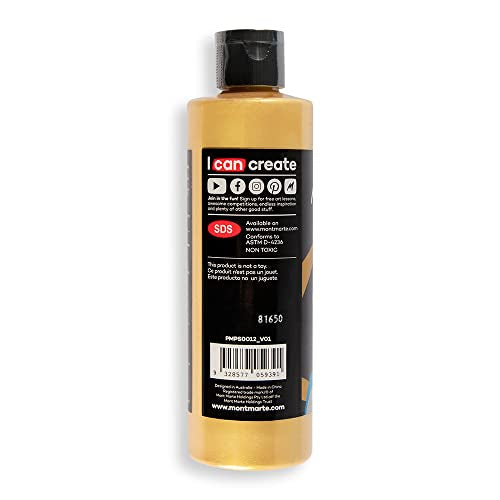 Mont Marte SuperCell Pouring Paint 240ml - Gold