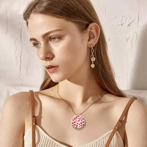 CHGCRAFT Cherry Polymer Clay Texture Sheets Flowers Bow Silicone Texture Stamp Clay Modeling Pattern Pad Texture Sheets for Polymer Clay Making Earrings Jewelry - style: Cherry