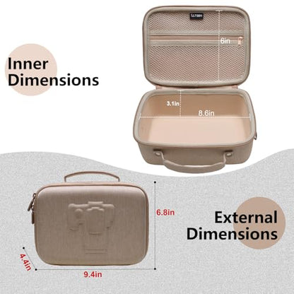 Small Camera Case Bag for Canon EOS Rebel T7/R50//R100 DSLR Camera Beige - color: Beige, size: Small