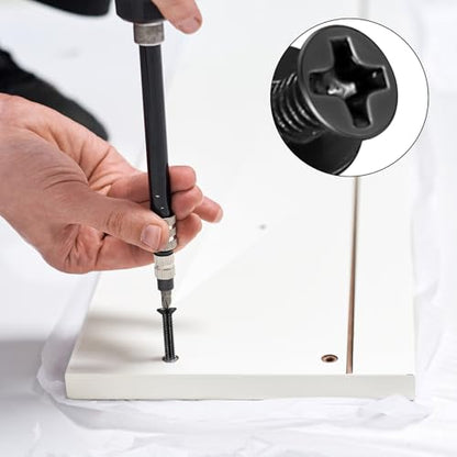 790 Pcs M3 M4 Machine Screws Assortment Kit,Metric Flat Head Screws - size: M3 M4 - 790