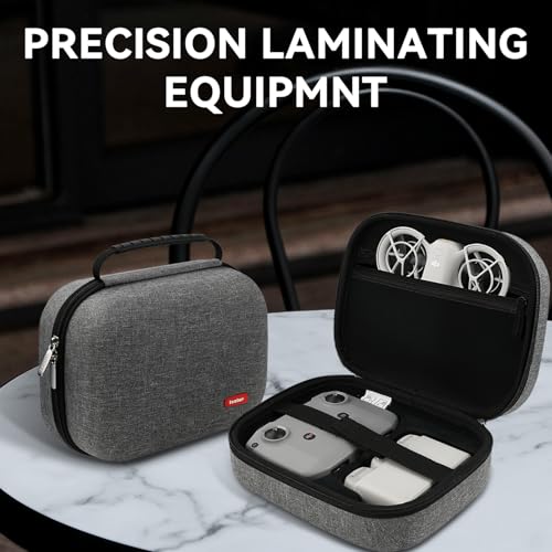 ivoler Lightweight & Compact Carrying Case for DJI Neo Drone – Easy-to-Carry Hard Bag for Fly More Combo, RC-N3 Controller,Batteries Accessories