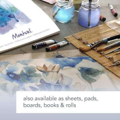 Canson Montval Watercolor Paper Block, 6x9 in - size: 6" x 9"