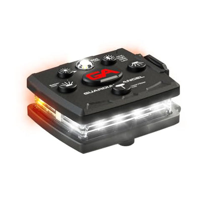 Guardian Angel Micro Safety Light - White Front & Orange Rear - color: White/Orange