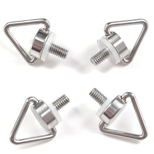 4 Piece Eyehook Screw Replacement for DJI RC 2 Mini Pro Mini 3 Pro Smart Controller Neck Lanyard Shoulder Strap Hook Screw for DJI Drone Remote Controller Accessories Spare Repair Part