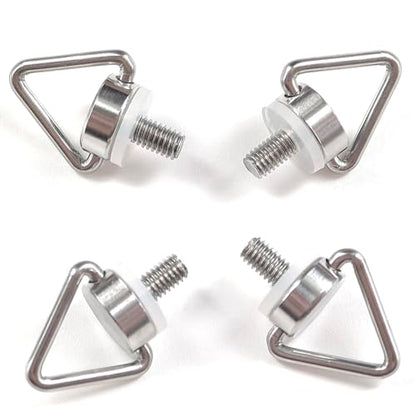 4 Piece Eyehook Screw Replacement for DJI RC 2 Mini Pro Mini 3 Pro Smart Controller Neck Lanyard Shoulder Strap Hook Screw for DJI Drone Remote Controller Accessories Spare Repair Part