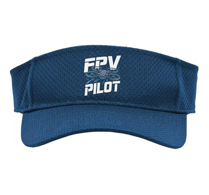 FPV Pilot Drone Racing Quadcopter RC Freestyle Sport Sun Visor - color: Navy Blue