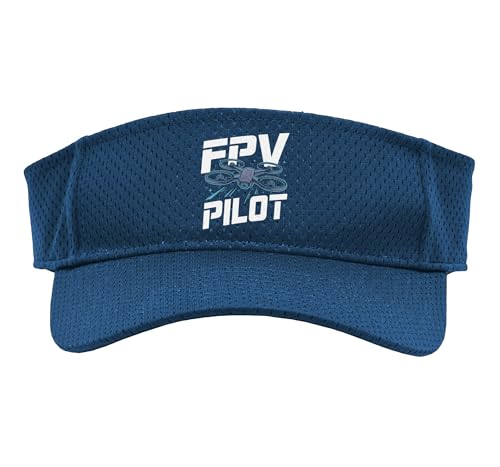 FPV Pilot Drone Racing Quadcopter RC Freestyle Sport Sun Visor - color: Navy Blue