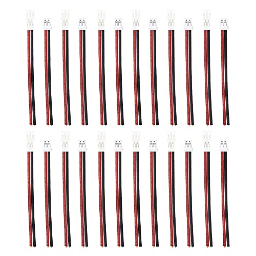 10Pairs Tiny Whoop JST-PH 2.0 Male Female Connector Cable Wire & 6X JST-PH to 4mm Banana Parallel Adapter Battery Charging Lead Cable