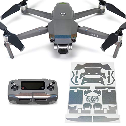 Wrapgrade Poly Skin Compatible with DJI Mavic 2 | Accent Color (Coloration-X) - color: COLORATION-X