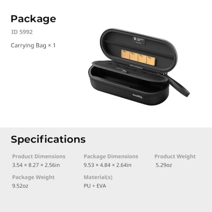 SMALLRIG Portable Protective Carrying Case for DJI Pocket 3 & Pocket 4 - style: For Pocket 4/3