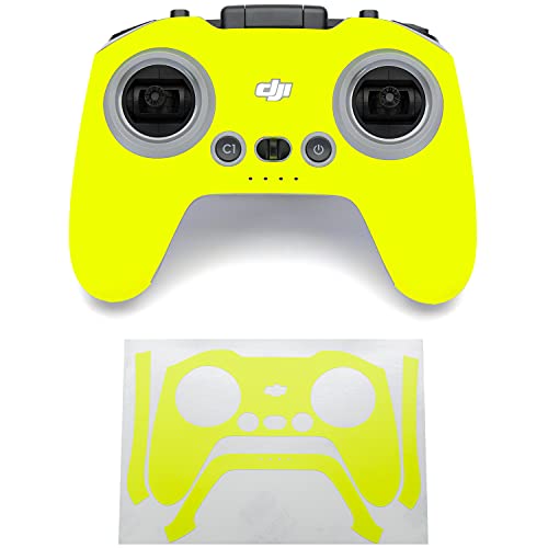 WRAPGRADE Skin Compatible with DJI FPV RC/DJI FPV Remote Controller 3 (NEON Yellow) - color: Neon Yellow