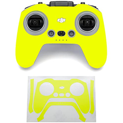 WRAPGRADE Skin Compatible with DJI FPV RC/DJI FPV Remote Controller 3 (NEON Yellow) - color: Neon Yellow